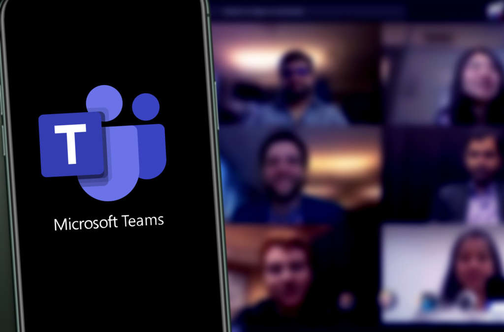 Screenshot of Microsoft Teams meeting